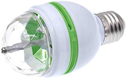 E27 RGB Led Лампа От 3 W Магически Цветни Крушки Ac 85-265 110 В На 220 В Автоматичен Въртящ се Панорамен Лампа