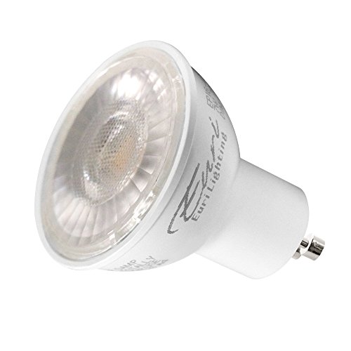 Led лампа Euri Lighting EP16-4050ew с регулируема яркост PAR16, 7 W (което се равнява на 50 W), 450 lm, цокъл