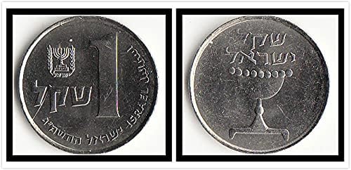 Новата азиатска Израелската Монета по 1 Шекел Година на производство Скучна Колекция от подаръци за чуждестранни