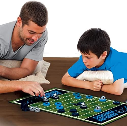 Семейна игра MasterPieces - Пулове NFL Каролина Пантърс - Официално Лицензирана Настолна игра за деца и възрастни
