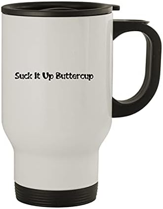 Molandra Products Суча It Up Buttercup - Пътна Чаша от Неръждаема Стомана за 14 грама, Сребриста