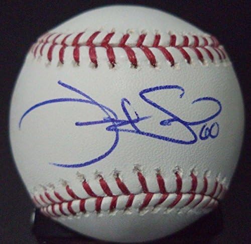 Бейзболни топки на Форест Сноу Окланд А с автограф Romlb W / coa - Бейзболни топки с автографи