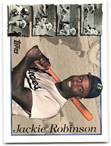 1997 Topps #42 Джаки Робинсън ТРИБ на Ню Йорк-Бруклин Доджърс Бейзбол