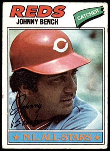 1977 Topps # 70 Джони Пейка Синсинати Редс (Бейзболна картичка) хубаво червено