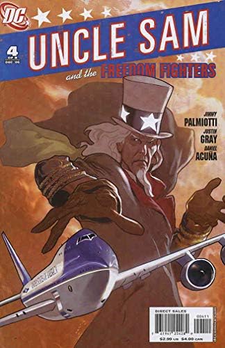 Чичо Сам и борци за свободата на #4 VF / NM; комиксите DC