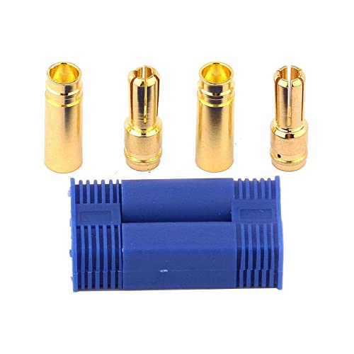 5 Двойки Мъжки Женски ЕС5 4 мм Вид на Батерията Конектор Gold Bullet Plug ARE4