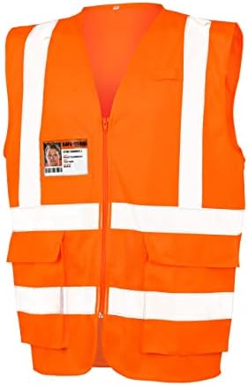 Защитна жилетка Result Safe-Guard R479X Мъжки Executive Cool Mesh Safety Vest