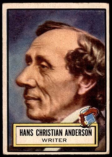 1952 Topps 89 Ханс кристиан Андерсен (пощенска картичка) VG