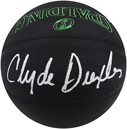 Клайд Drechsler подписа договор с баскетбольным клуб Spalding Phantom Black NBA - Баскетболни топки с Автографи