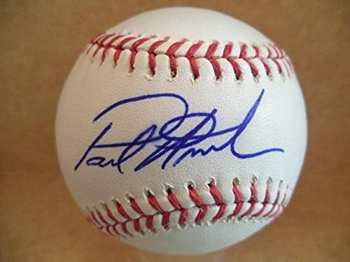 Къбс на Пол Ассенмахера / янкис / брейвз с автограф от M. l. Baseball W / coa - Бейзболни топки с автографи
