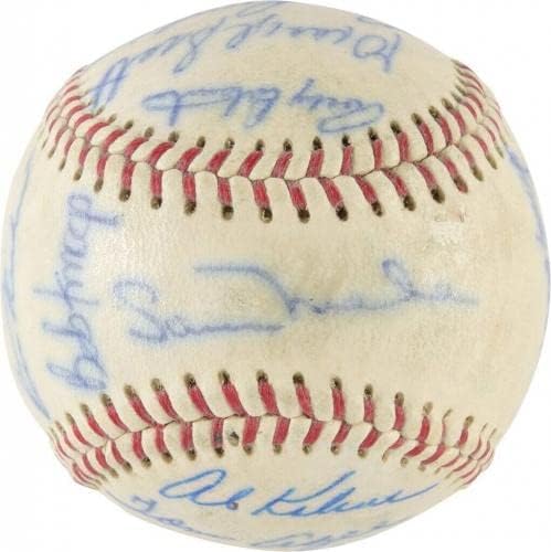 1966 Мач на звездите в Американската лига Отбор Подписа Футболист Элстона Хауърд - Бейзболни топки С Автографи