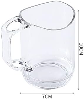 Домакински Пластмасова Чаша за питейна вода, Пара Може да се Използва Отново Чаша За устата, Настолна Подарък
