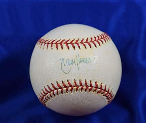 Ранди Джонсън PSA ДНК Coa Автограф на Мейджър Лийг Бейзбол с Автограф OML - Бейзболни Топки С Автографи