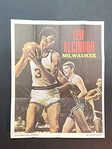 1970 Topps 13 Лю Алсиндор Милуоки Бъкс (баскетболно карта), БИВШ играч на Бръмбари
