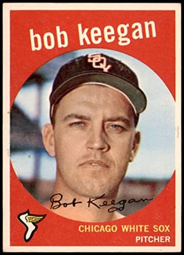 1959 Topps 86 Боб Киган Чикаго Уайт Сокс (бейзболна картичка), БИВШ играч на Уайт Сокс
