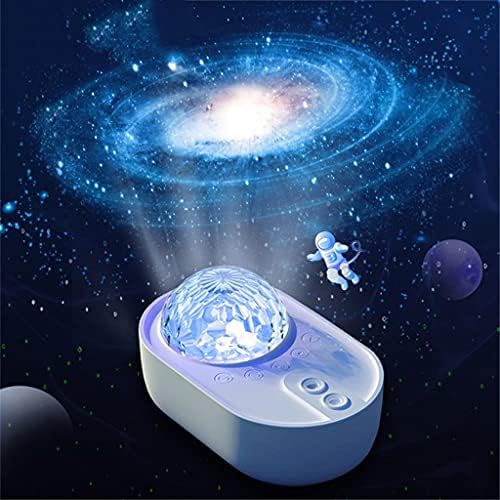 Дебел Проектор Небето Нощно Космически Кораб Лампа Galaxy Led Проекционная Крушка Bluetooth Високоговорител