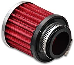 Филтър за вентилация на картера Живи Performance 2188 с хромирана капачка - Въздухопровода на тръбен накрайник 1,5 (38 мм), 1 опаковка