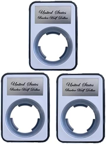 Монетница Ursae Minoris в Луксозен стил, сертифицирана за фризьор от САЩ или за разходка на Свобода, Полдоллара 1892-1947, Три опаковки