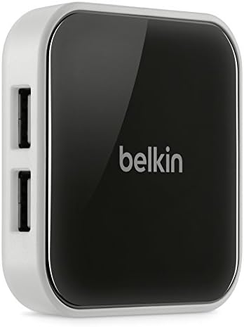 7-Портов USB хъб Belkin - Настолна USB докинг станция с храненето - USB-адаптер поддържа USB A USB 2.0 и USB
