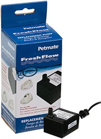 Преносимото помпа Petmate Fresh Flow Deluxe 120 - Лесен за инсталиране - ac Адаптер и кабел в комплекта (29027)