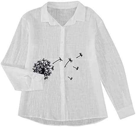 MIASHUI Тениска с Къс Ръкав и Кръгло Деколте за Жени, Дамски Ризи с копчета с V-образно деколте, Ежедневни Тенис