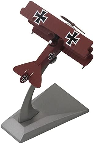JLLING Модел изтребител-триплана Dr-1 в мащаб 1/72, Колекция от военни Фенове, Военни украса модел самолет Първата световна война, Подаръци за деца и възрастни, подарък за