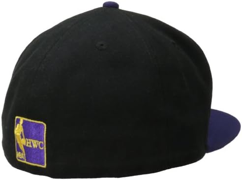 Бейзболна шапка на НБА Лос Анджелис Лейкърс Бяла Следа Базова 5950 Приталенная