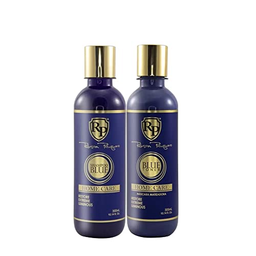 Robson Peluquero Blue-Шампоан за домашни грижи и набор от продукти за грижа за косата 2x300 мл/2x10,14 ет. унция