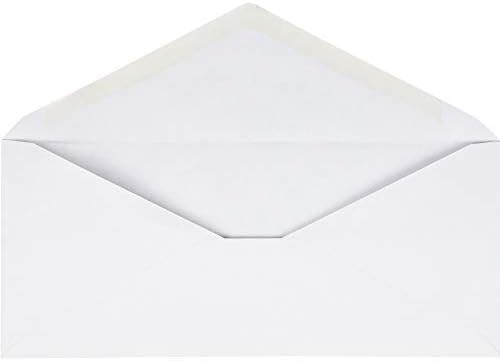 №10 Бели пликове с V-образен капак, 4-1/ 8 x 9-1 / 2, 24 кг. - 10 x