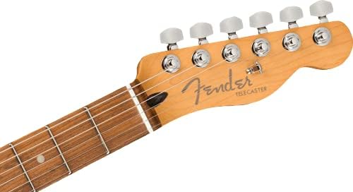 Fender Player Плюс Електрическа Nashville Telecaster, Издържан в Червен цвят Candy Apple, Хастар Pau Ferro