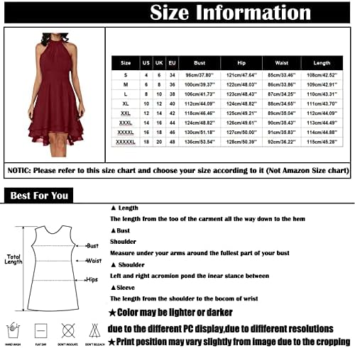Женствена рокля Fragarn, Женски Ежедневното Модно Рокля С Дантела и Бродирани със Средна дължина, Комплект от