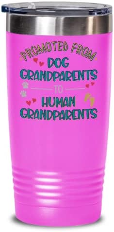 Нова чаша за обявяване на бременността баба и дядо за баба, Баба, Преведена с кучешки баби и дядовци на човешката