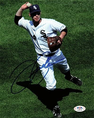 ДЖО КРЕДЕ подписа снимка 8x10 с автограф на PSA / DNA Chicago White Sox - Снимки на MLB с автограф
