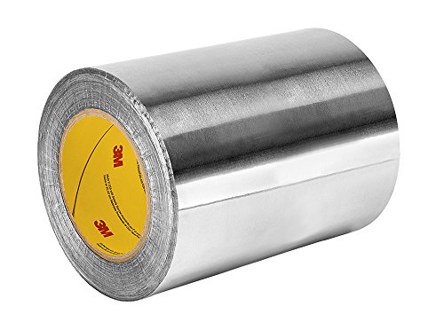 Залепваща лента от сребро с акрилни алуминиево фолио 3M 4380 5.67 x 60yd, работна температура от -30 до 300