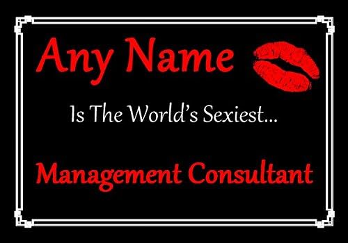 Персонализиран сертификат за най-сексуален консултант по мениджмънт в света