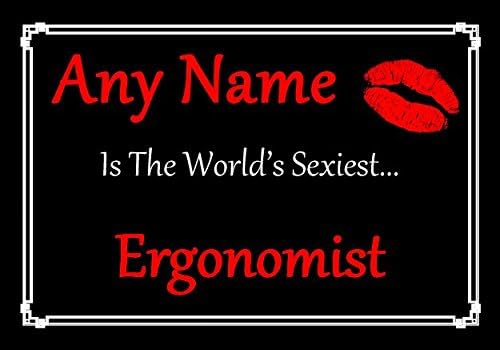 Персонализирани Эргономистом Най-секси сертификат в света