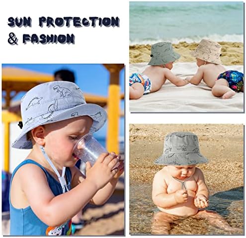 Детска Солнцезащитная Шапка за Малки Момчета и Момичета, Детска Лятна Шапка с защита от Uv UPF 50 +, Плажна
