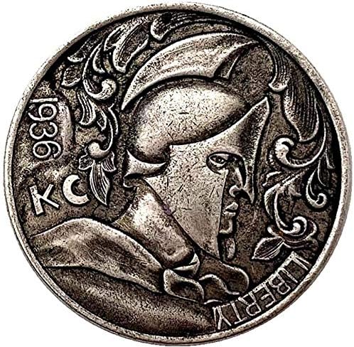 Монета На Повикване Щампована Монета Скитници, 1964 Скелет Копие Ангел Колекция Бижута За Събиране На Подаръци