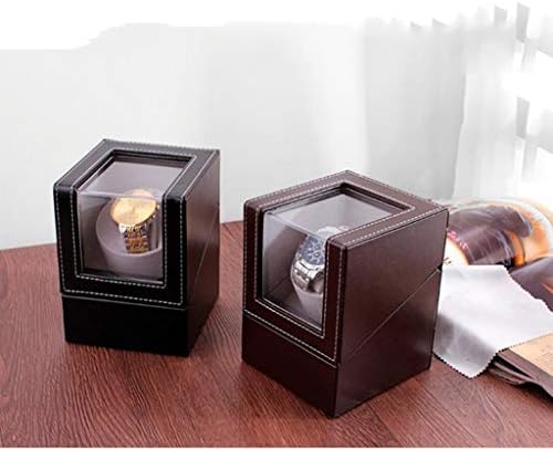 Кутия за съхранение на механични часовници, CUJUX, Единична Моталка за автоматични часовници, със супер Тих