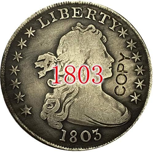 САЩ 1803 Драпированный Бюст Копие Долара на Монети COPYSouvenir Новост Монета, Монета за Подарък