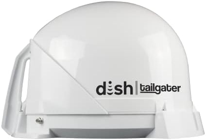 Мобилна Автоматична Сателитна Антена с Висока разделителна способност Dish® Tailgater®, Бяла