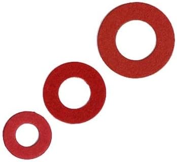 54шт M11 червена стоманена уплътнение о-пръстен шайба плоски шайби херметически затворени пръстени Изолация