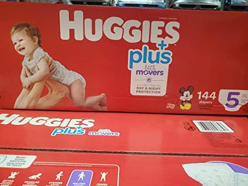 Гащичките Huggies Little Movers Plus, Размер на 5 (брой 144)