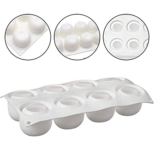 3 Опаковки на Разширителя на филтър за чешма за Кухня и Баня и 3D Кръгла Силиконова Форма за Ябълков Торта за