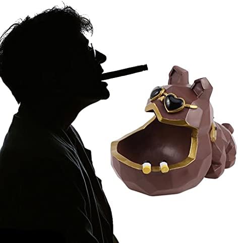 MXIAOXIA Дизайн на Животните Пепелник Персонални Пепелник Смола Настолна Куче Украшение Настолна Забавно Пепелник