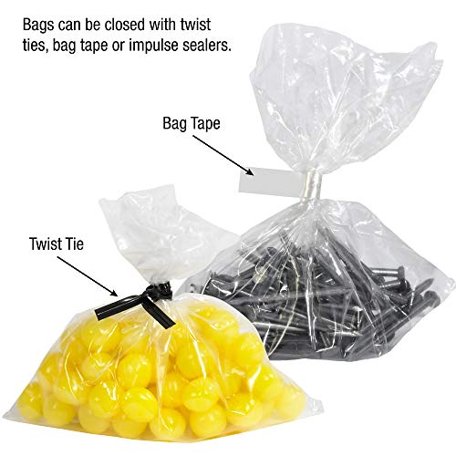 СКОРОСТНА САЩ BPB10132 Плоски найлонови торбички, 2 мил., 52 x 60, прозрачно фолио (опаковка по 50 броя)