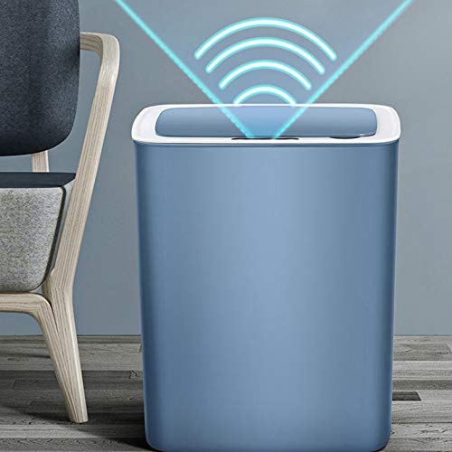 WPYYI Интелигентна Индукционное Кошчето за боклук с капак, Напълно Автоматично Електрическо Творческа Бесконтактное