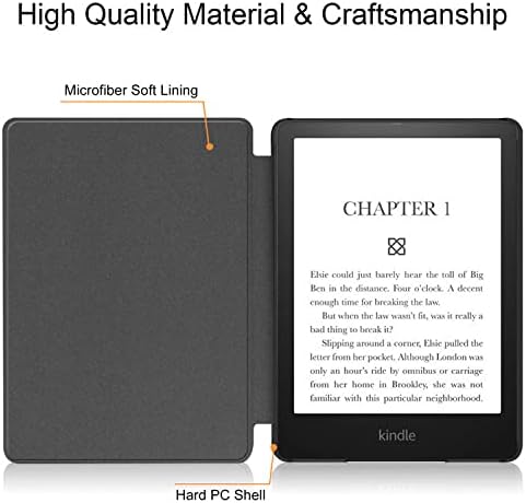Калъф за изцяло нов Kindle 10-то поколение 2019 година на издаване - Здрав калъф с функция за автоматично включване