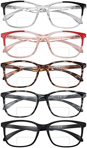 Eyekepper 5-pack Бифокални Очила за Четене, за Жени И за Мъже с бифокальными Считывателями