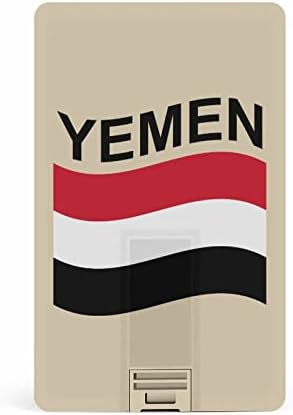 Флаг на Йемен Кредитна Банкова карта, USB Флаш памети Преносима Карта с Памет За съхранение на ключове 32G